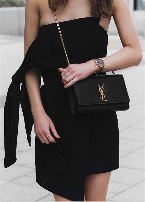 ysl small kate review|YSL small kate black.